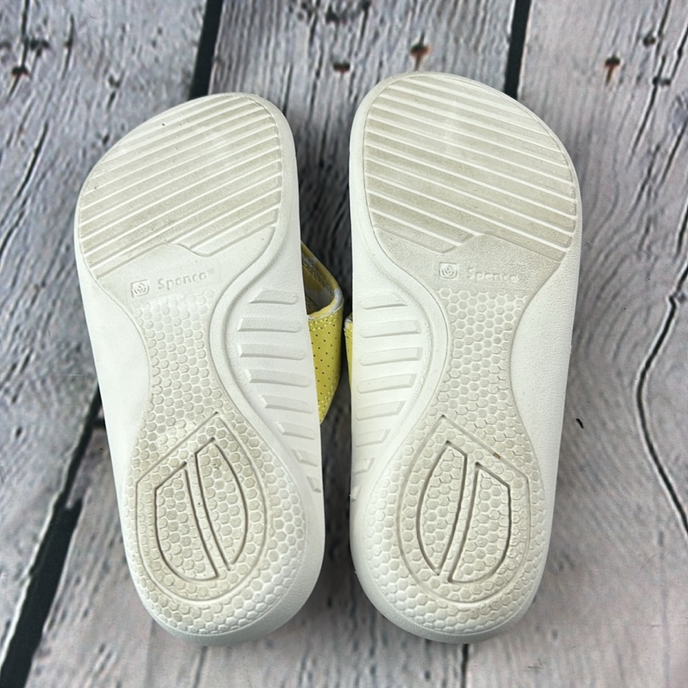 🪷 SPENCO YUMI BOKEH Support Sundress (Yellow) Thong Slip On Flip Flop Sandals - Picture 17 of 17